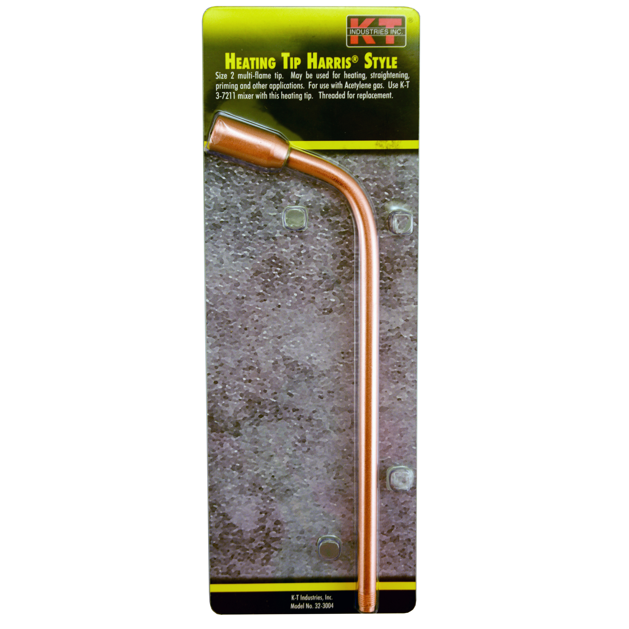 K-T Industries Harris Heating Tip — Oxy-Acetylene, Size 2, Model# 32-3004